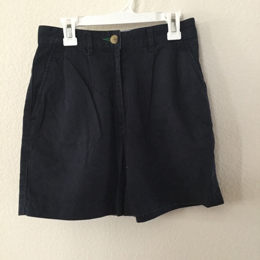 Tommy Hilfiger navy blue mid thigh Bermuda shorts